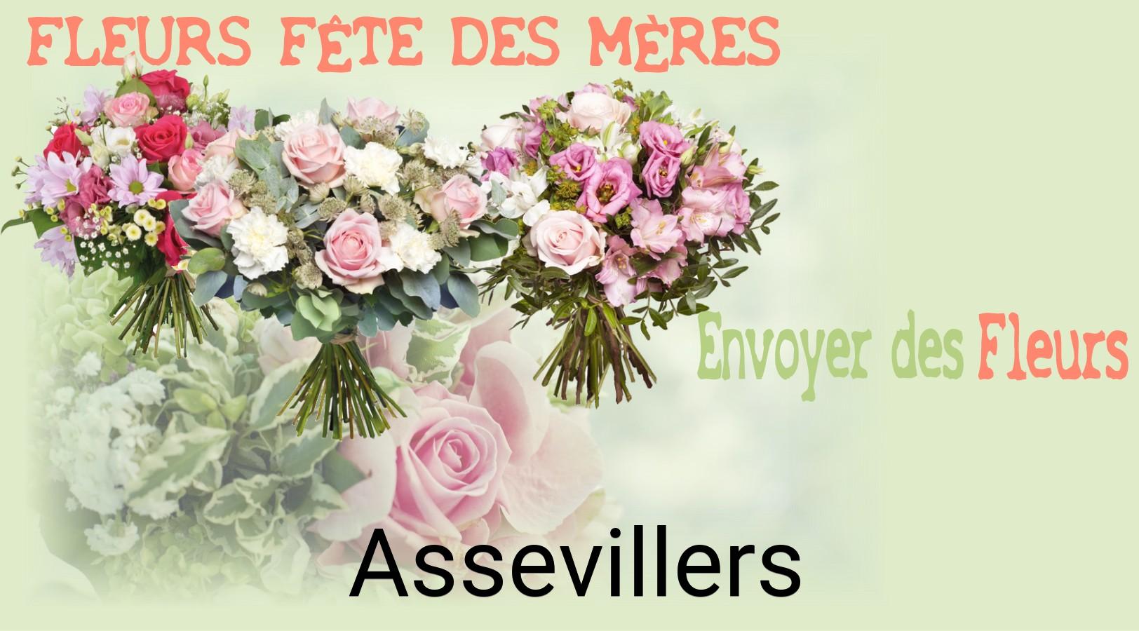 Bouquet de Fête des Mères livré à Assevillers