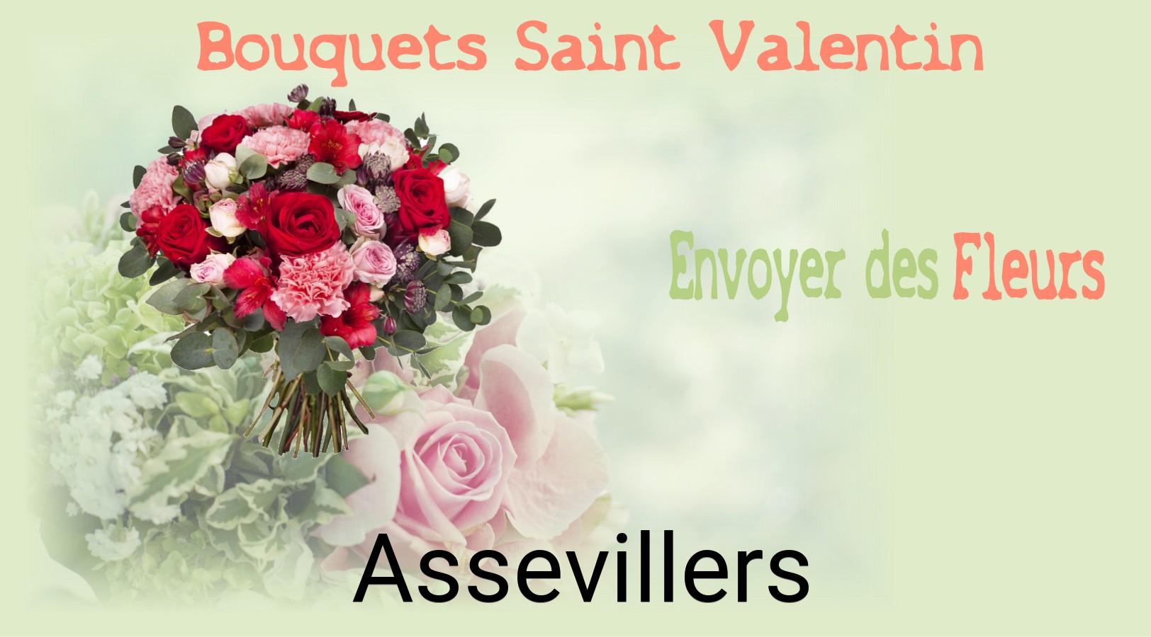 Roses de Saint-Valentin livrées à Assevillers